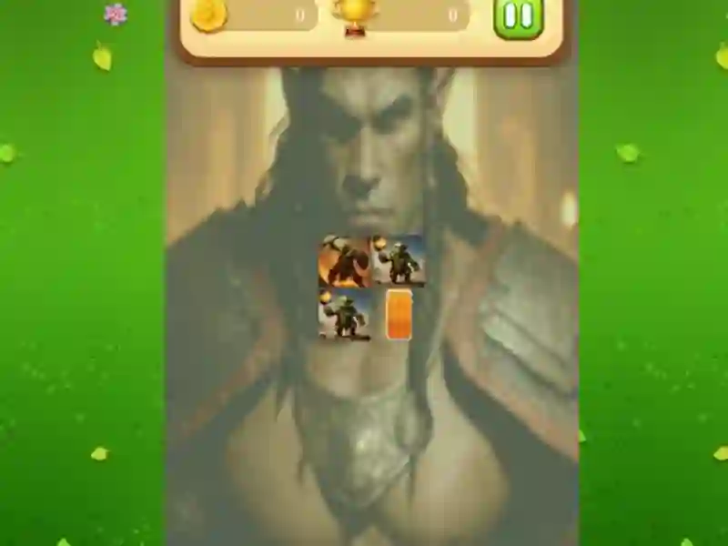 Jeu Orc Memory Match en ligne