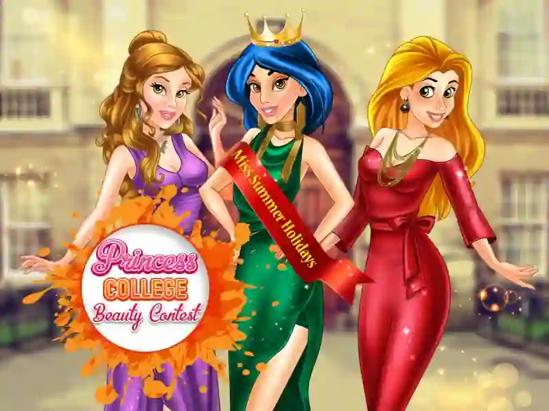 Jeu Princess College Beauty Contest en ligne