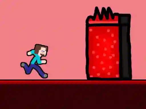 Jeu Steveman Lava World en ligne