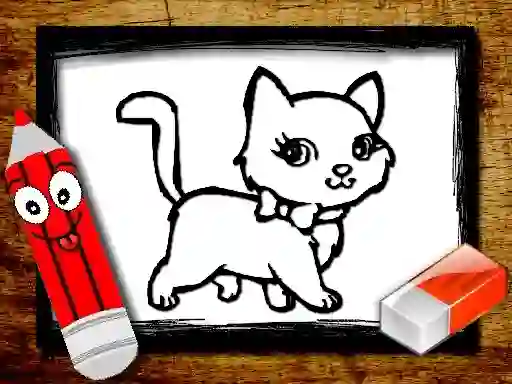 Jeu Back to School: Animals Coloring Book en ligne