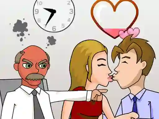 Jeu Secret Office Kissing en ligne