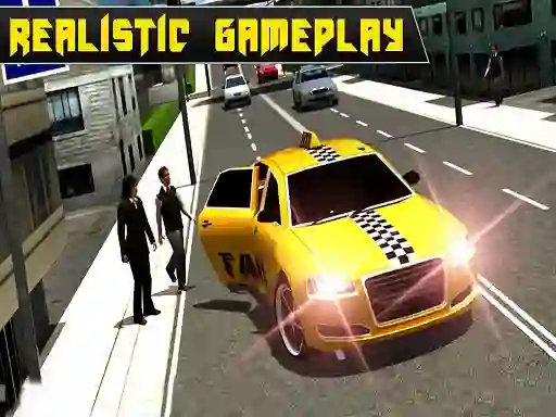 Jeu Crazy Taxi Car Simulation en ligne