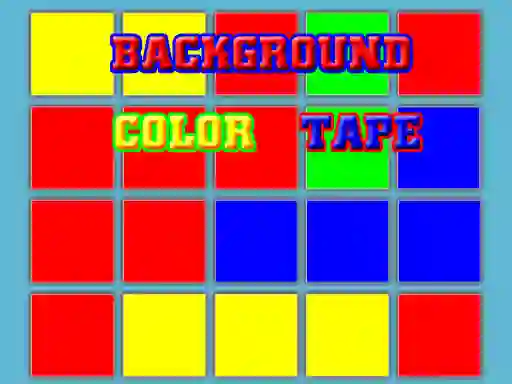 Jeu Background Color Tape en ligne