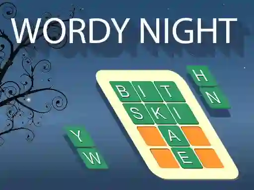 Jeu Wordy Night en ligne