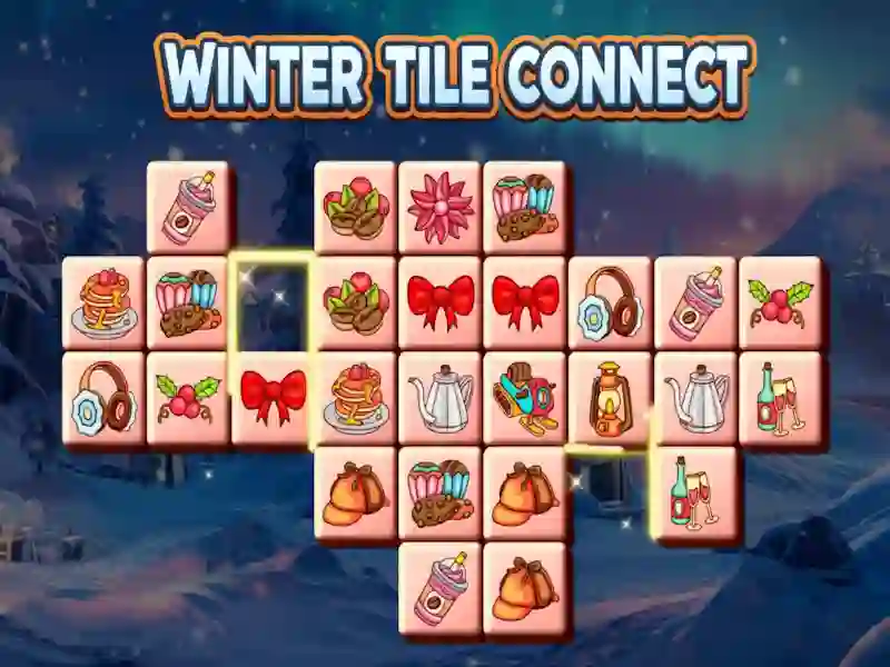 Jeu Winter Tile Connect en ligne
