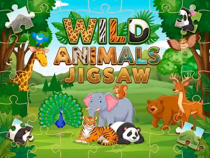 Jeu Wild Animals Jigsaw en ligne