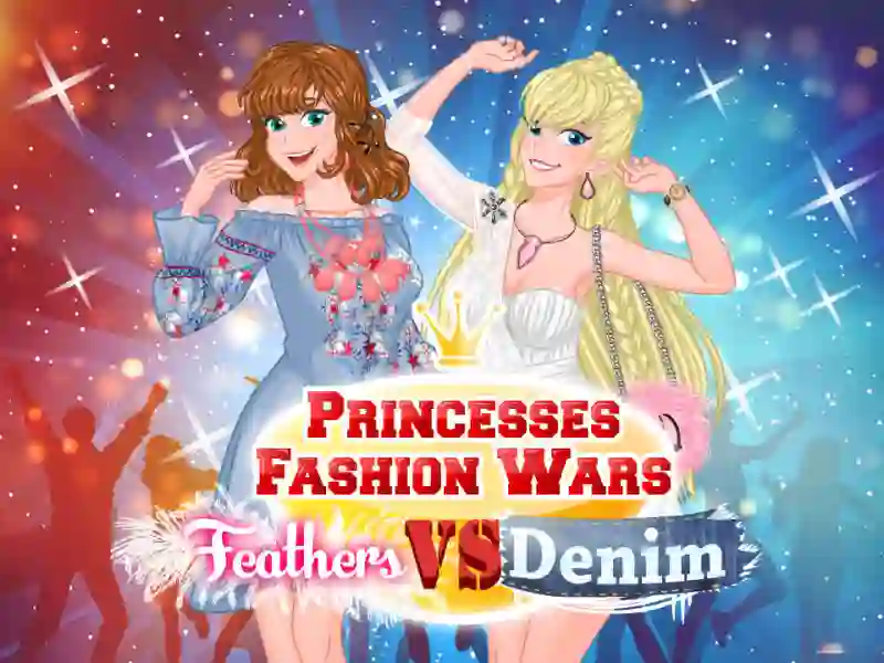 Jeu Princesses Fashion Wars Feathers VS Denim en ligne