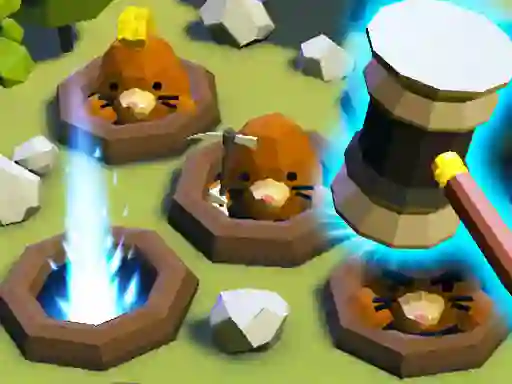 Jeu The Mole Knocker en ligne