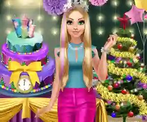 Jeu Blondie Winter Party en ligne