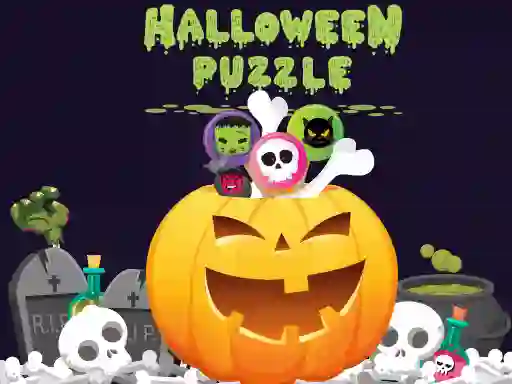 Jeu Halloween Puzzle en ligne