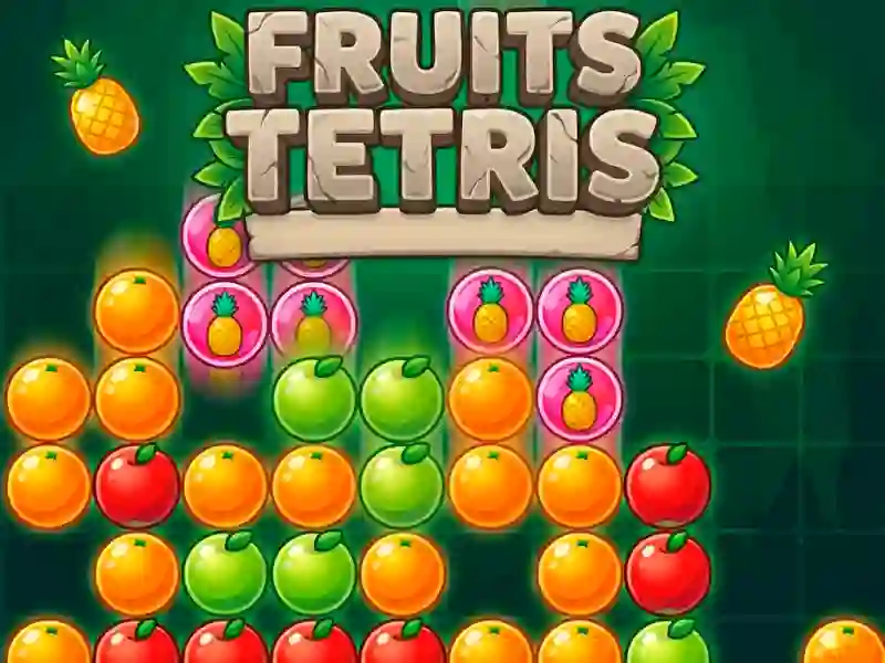 Jeu Fruits Tetris en ligne