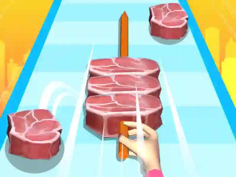 Jeu Bbq Stack Run en ligne