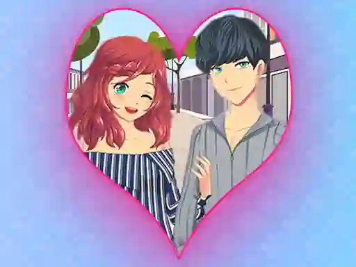 Jeu Romantic Anime Couples Dress Up Game en ligne