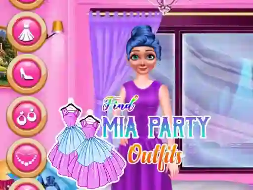 Jeu Find Mia Party Outfits en ligne