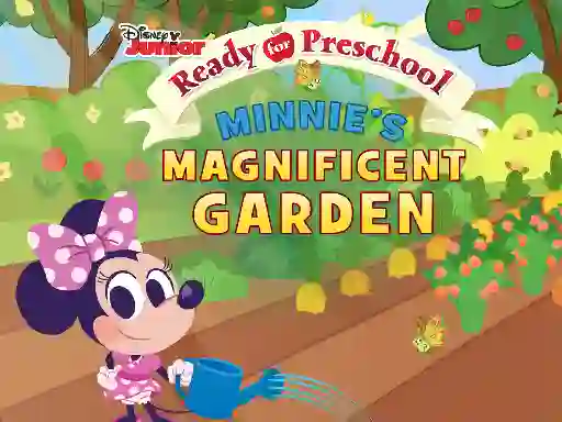 Jeu Ready For Preschool Minnie's Magnificent Garden en ligne