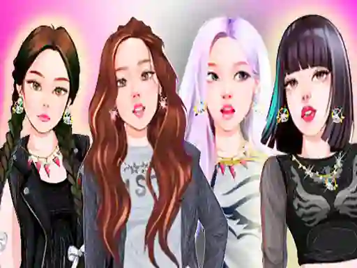 Jeu BlackPink Dress Up en ligne