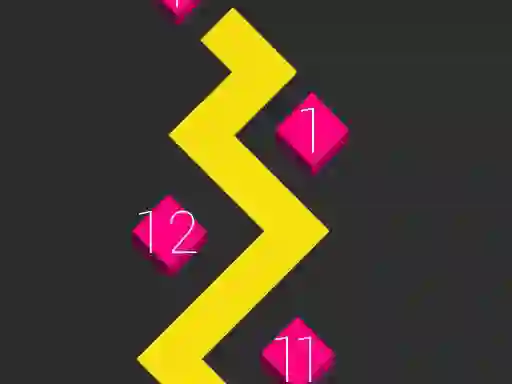 Jeu Zig Zag Switch Color en ligne