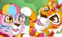 Jeu Mommy and Baby Tiger en ligne