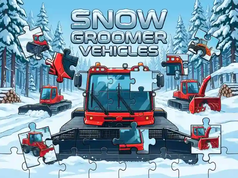 Jeu Snow Groomer Vehicles en ligne