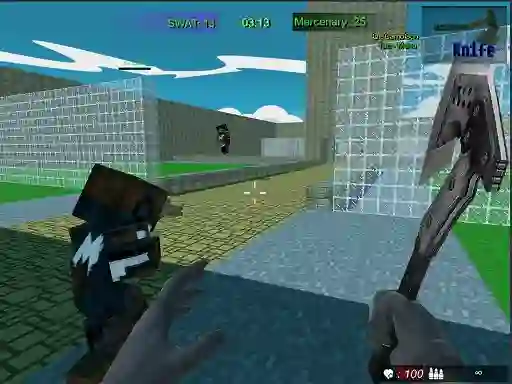 Jeu Pixel Fps SWAT Command en ligne