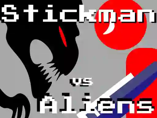 Jeu Stickman vs Aliens en ligne