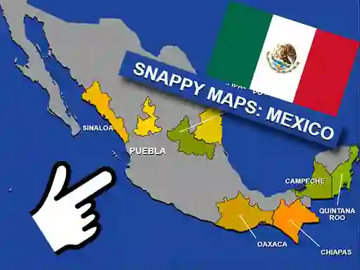 Jeu Scatty Maps Mexico en ligne