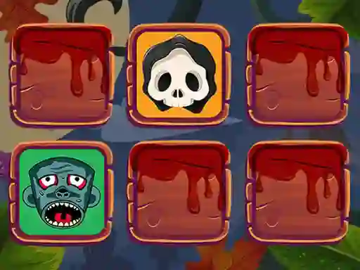 Jeu Halloween Faces Memory en ligne