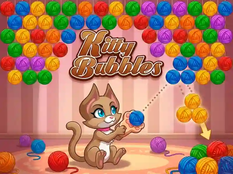 Jeu Kitty Bubbles en ligne