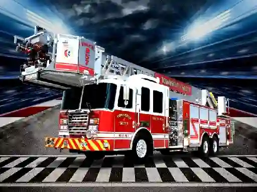 Jeu Fire Trucks Puzzle en ligne