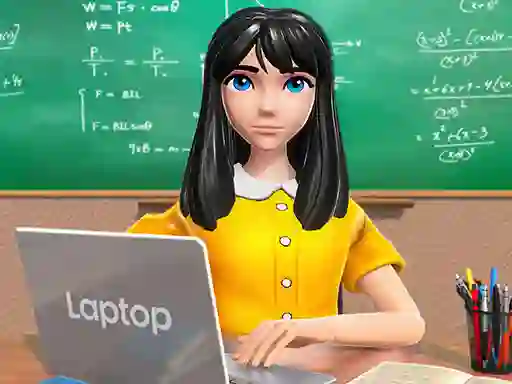 Jeu School Teacher Game School Day en ligne