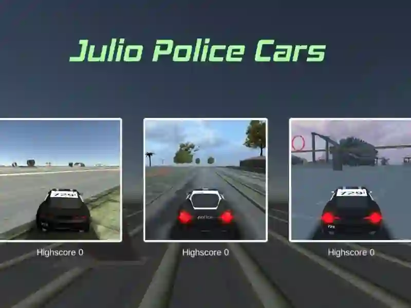 Jeu Julio Police Cars en ligne