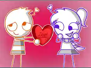 Jeu Valentines Hidden Stars en ligne