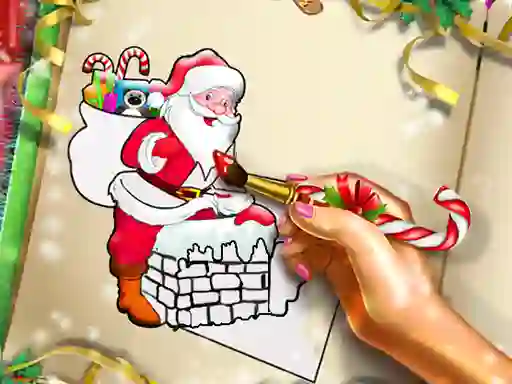 Jeu Santa Christmas Coloring en ligne