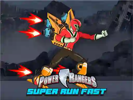 Jeu Power Rangers Super Run Fast en ligne