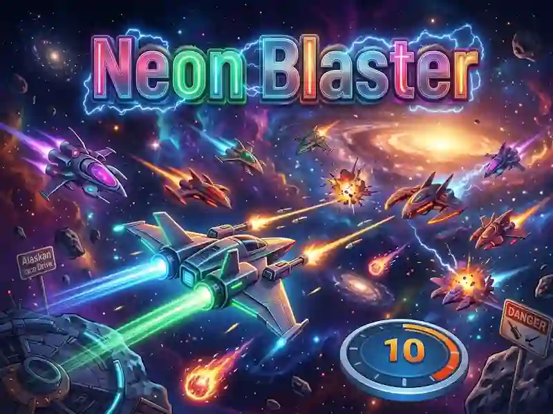 Jeu Neon Blaster en ligne