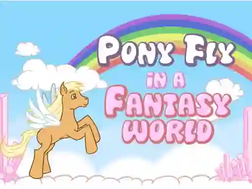 Jeu Pony fly in a fantasy world en ligne
