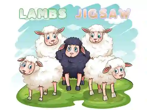 Jeu Lambs Jigsaw en ligne