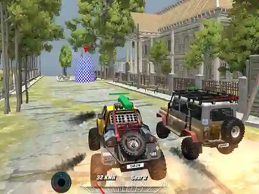 Jeu Offroad Monster Truck Forest Championship en ligne