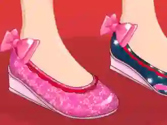 Jeu Princess Mulan Shoes Design en ligne