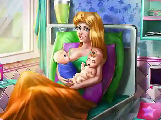 Jeu Sleepy Princess Twins Birth en ligne