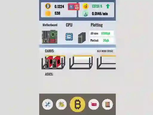 Jeu Bitcoin Clicker en ligne