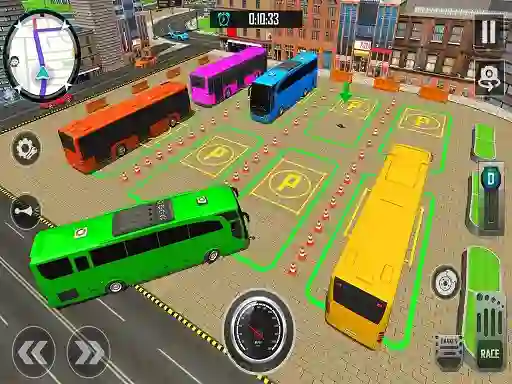 Jeu Bus City Parking Simulator en ligne