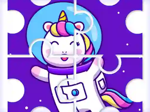 Jeu Cute Rainbow Unicorn Puzzles en ligne
