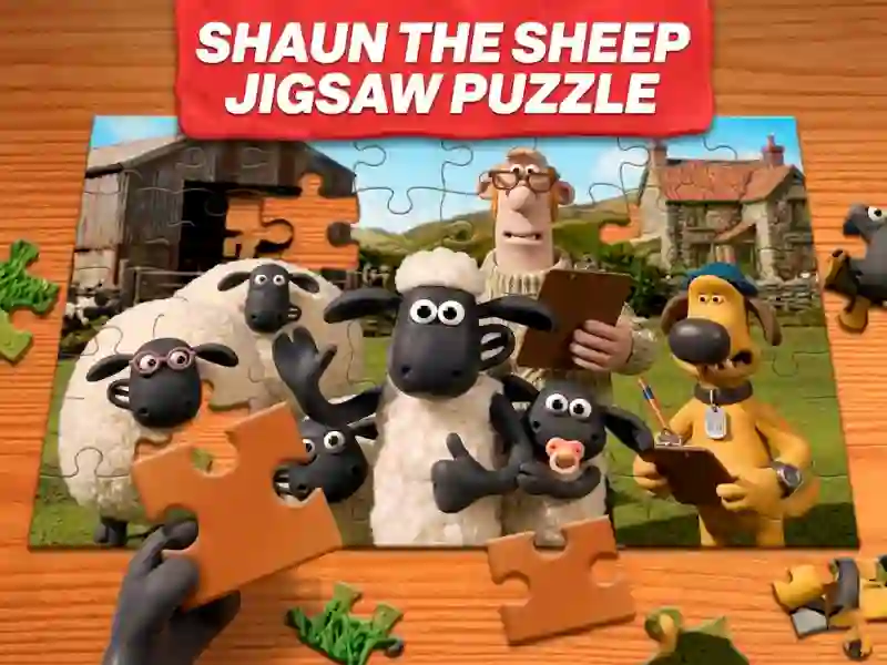 Jeu Shaun the Sheep Jigsaw Puzzle en ligne