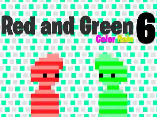 Jeu Red and Green 6 Color Rain en ligne