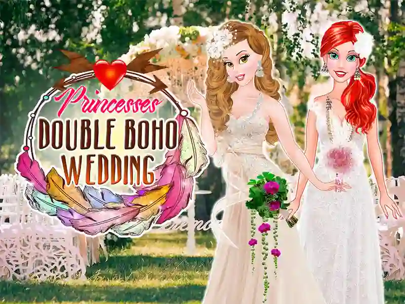 Jeu Princesses Double Boho Wedding en ligne