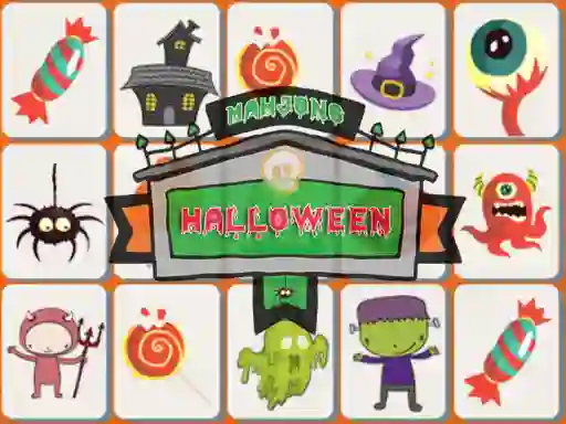 Jeu Halloween Mahjong en ligne