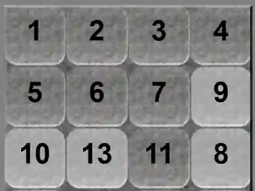 Jeu Classic Sliding Numbers en ligne