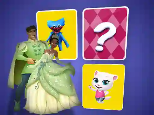 Jeu The Princess and the Frog Memory Card Match en ligne