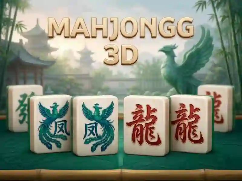 Jeu Mahjongg 3D en ligne